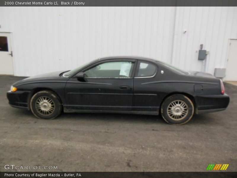 Black / Ebony 2000 Chevrolet Monte Carlo LS