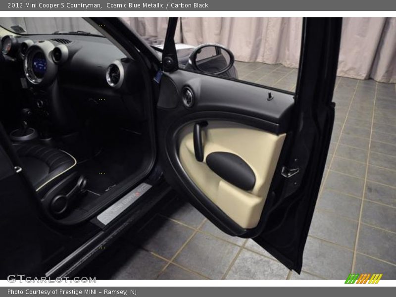 Cosmic Blue Metallic / Carbon Black 2012 Mini Cooper S Countryman