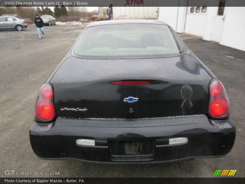 Black / Ebony 2000 Chevrolet Monte Carlo LS