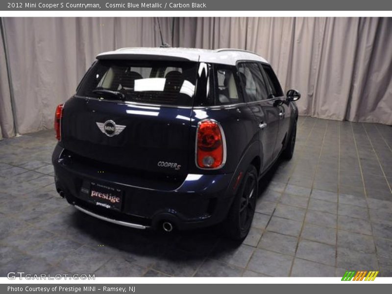 Cosmic Blue Metallic / Carbon Black 2012 Mini Cooper S Countryman