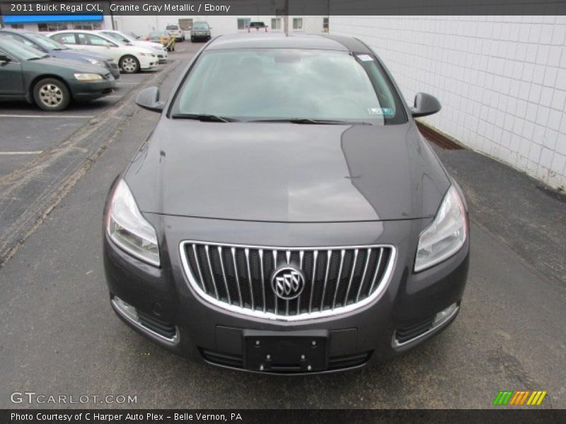 Granite Gray Metallic / Ebony 2011 Buick Regal CXL