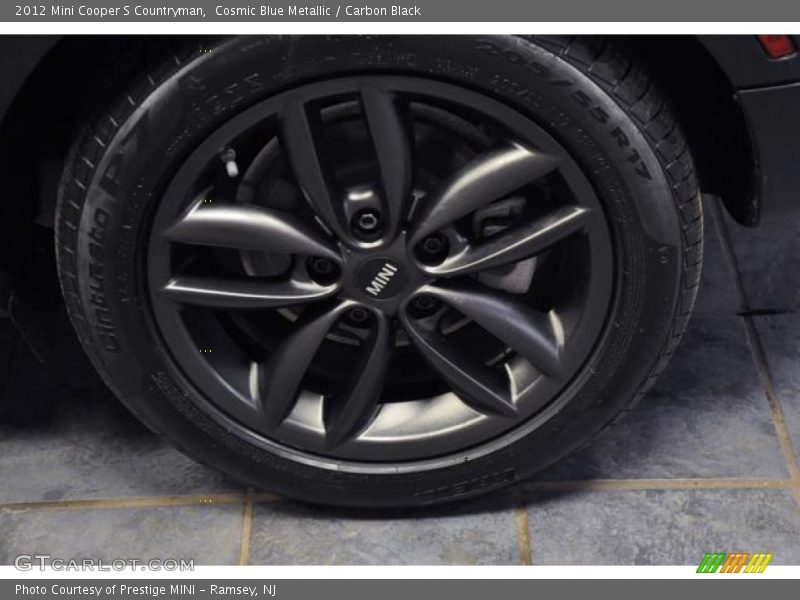 Cosmic Blue Metallic / Carbon Black 2012 Mini Cooper S Countryman