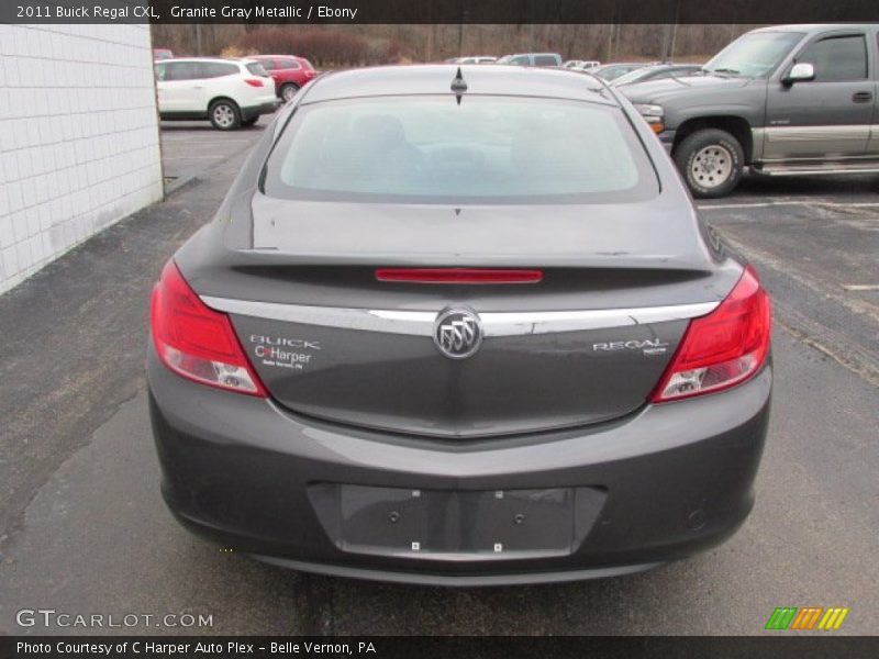 Granite Gray Metallic / Ebony 2011 Buick Regal CXL