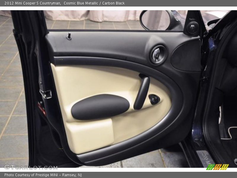 Cosmic Blue Metallic / Carbon Black 2012 Mini Cooper S Countryman