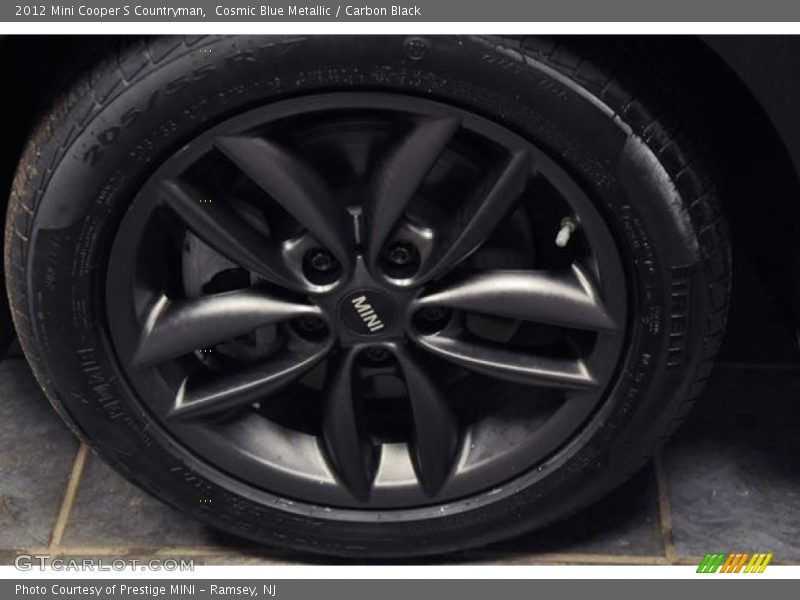 Cosmic Blue Metallic / Carbon Black 2012 Mini Cooper S Countryman