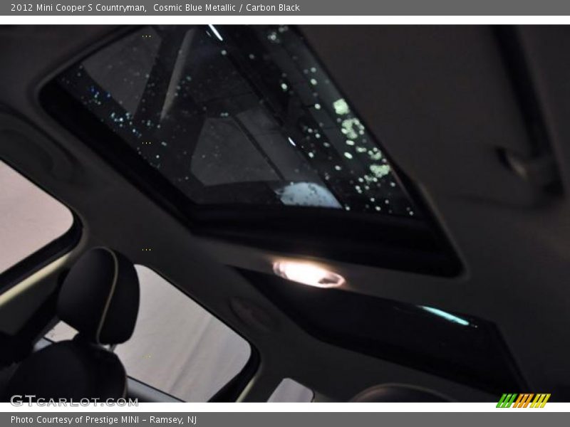 Cosmic Blue Metallic / Carbon Black 2012 Mini Cooper S Countryman