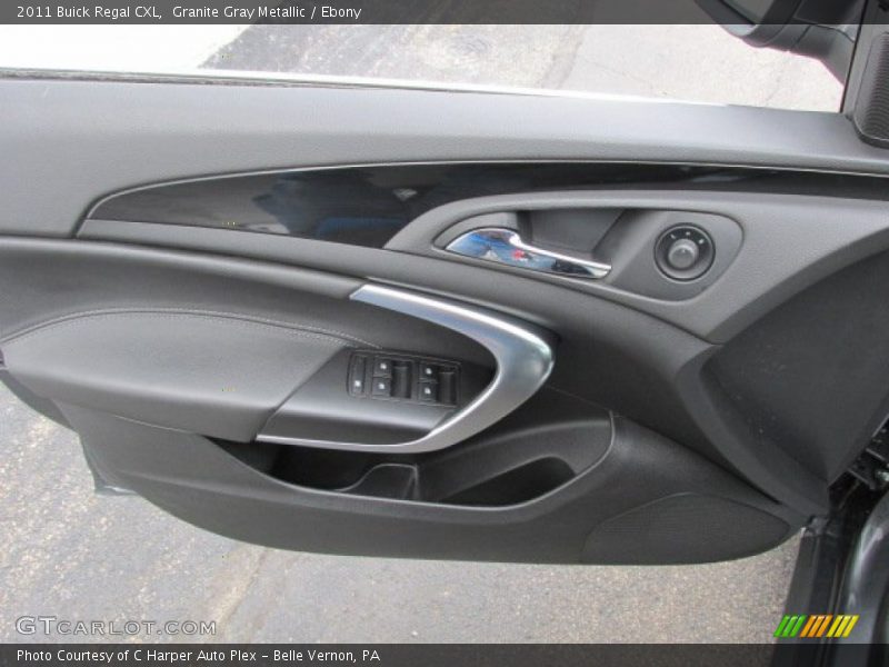 Granite Gray Metallic / Ebony 2011 Buick Regal CXL