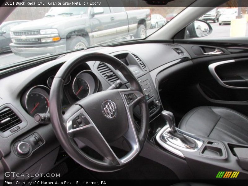 Granite Gray Metallic / Ebony 2011 Buick Regal CXL