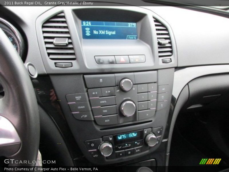 Granite Gray Metallic / Ebony 2011 Buick Regal CXL
