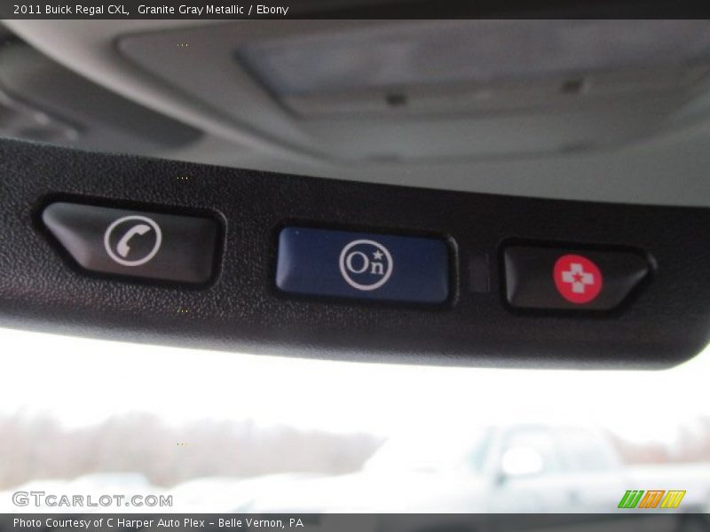 Granite Gray Metallic / Ebony 2011 Buick Regal CXL