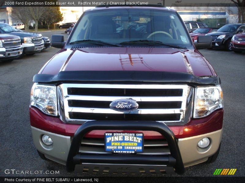 Redfire Metallic / Charcoal Black/Camel 2008 Ford Expedition Eddie Bauer 4x4