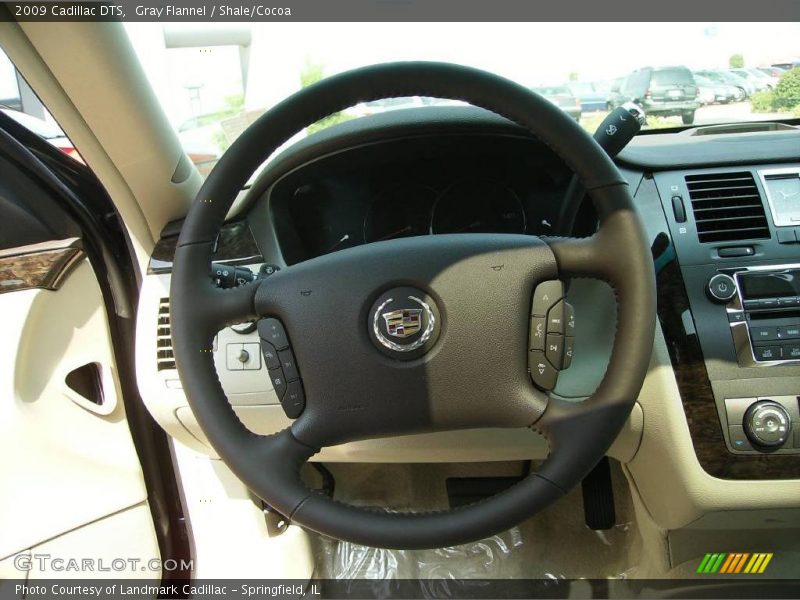 Gray Flannel / Shale/Cocoa 2009 Cadillac DTS