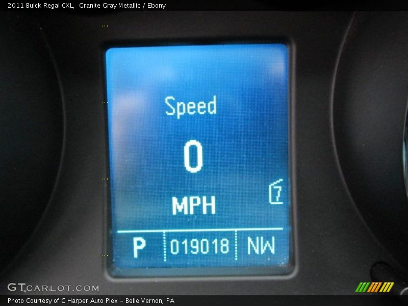 Granite Gray Metallic / Ebony 2011 Buick Regal CXL