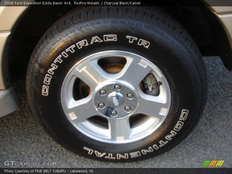 Redfire Metallic / Charcoal Black/Camel 2008 Ford Expedition Eddie Bauer 4x4