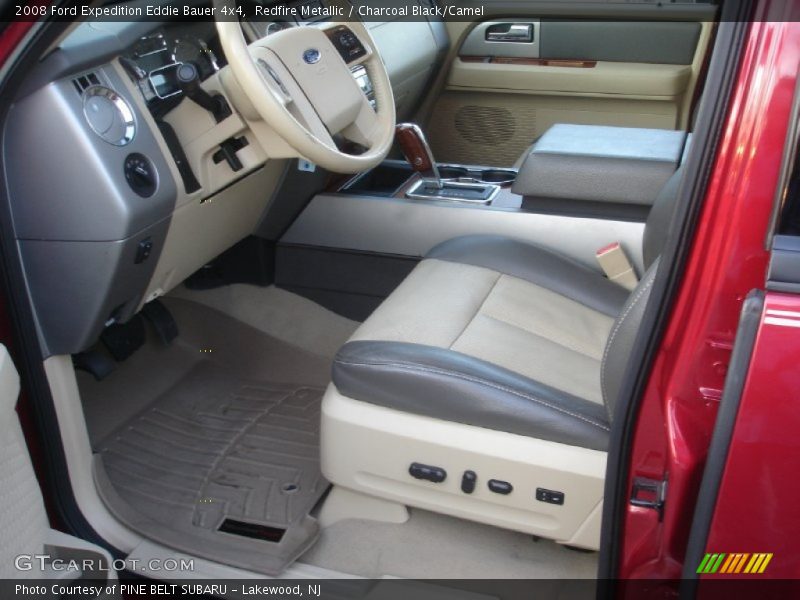 Redfire Metallic / Charcoal Black/Camel 2008 Ford Expedition Eddie Bauer 4x4