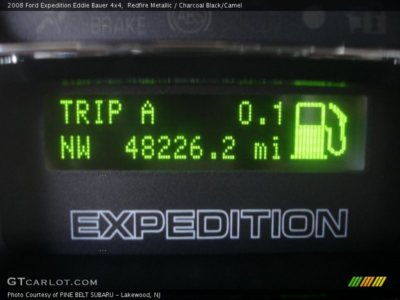 Redfire Metallic / Charcoal Black/Camel 2008 Ford Expedition Eddie Bauer 4x4