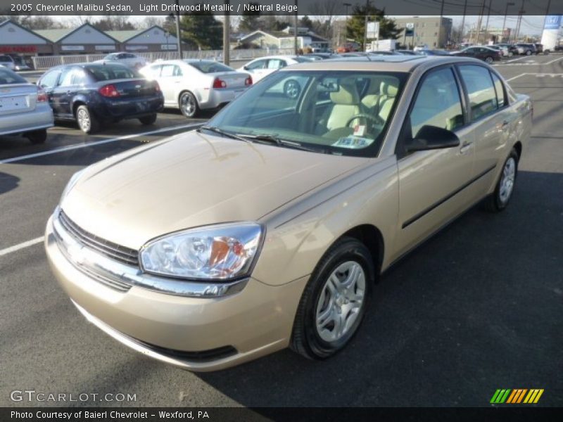 Light Driftwood Metallic / Neutral Beige 2005 Chevrolet Malibu Sedan
