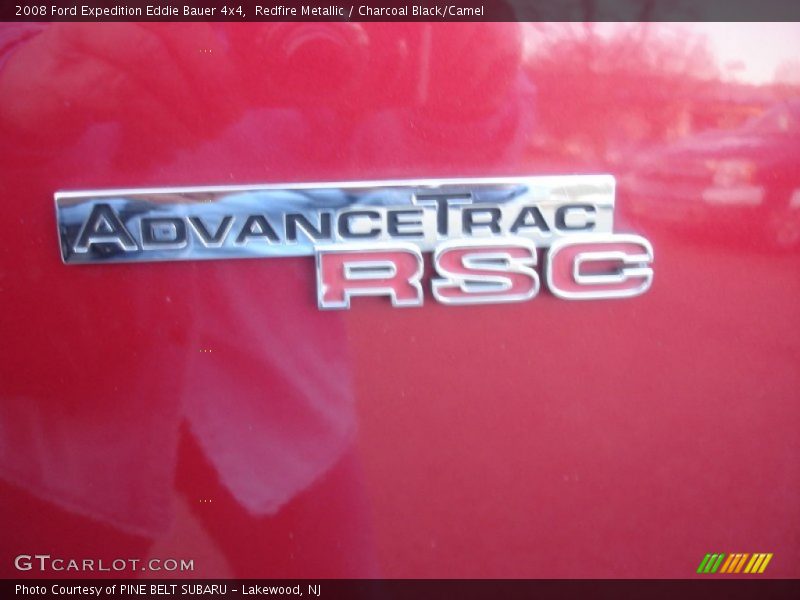 Redfire Metallic / Charcoal Black/Camel 2008 Ford Expedition Eddie Bauer 4x4