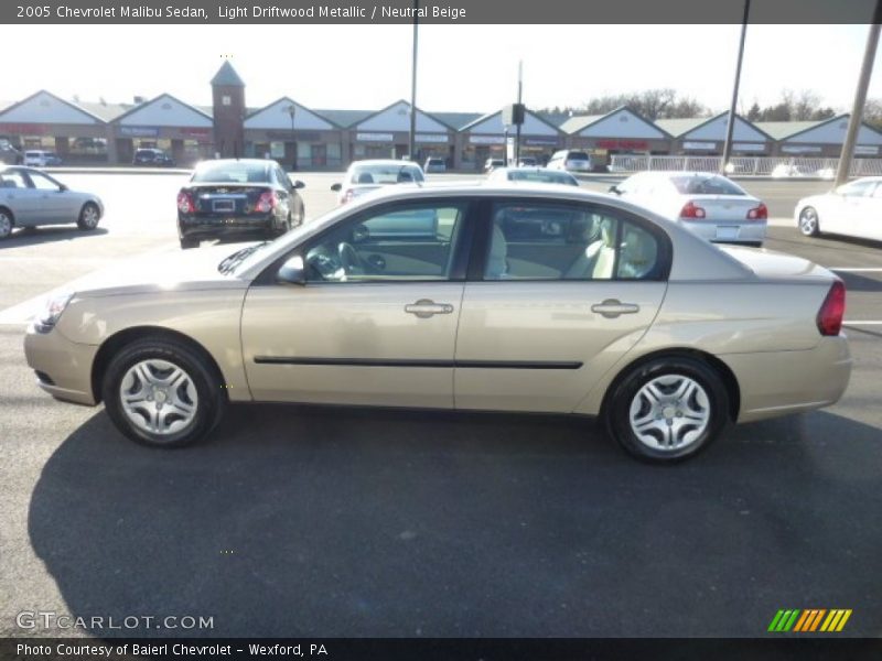 Light Driftwood Metallic / Neutral Beige 2005 Chevrolet Malibu Sedan
