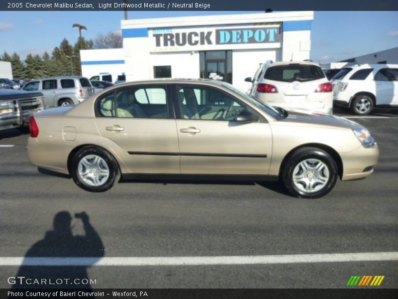 Light Driftwood Metallic / Neutral Beige 2005 Chevrolet Malibu Sedan