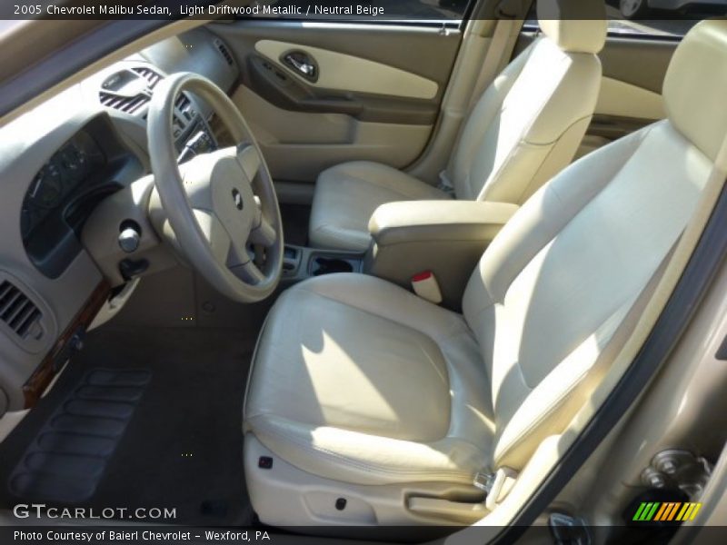 Light Driftwood Metallic / Neutral Beige 2005 Chevrolet Malibu Sedan