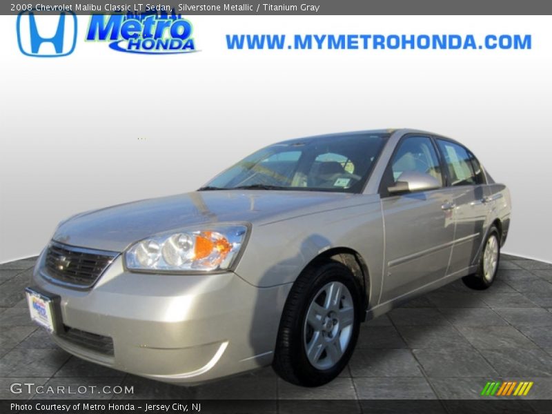 Silverstone Metallic / Titanium Gray 2008 Chevrolet Malibu Classic LT Sedan