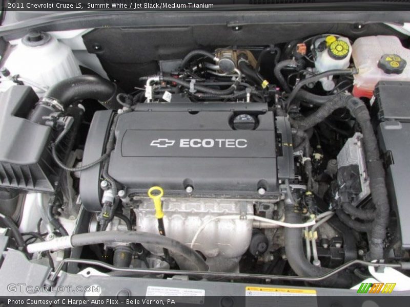 Summit White / Jet Black/Medium Titanium 2011 Chevrolet Cruze LS