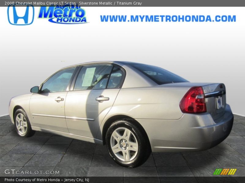 Silverstone Metallic / Titanium Gray 2008 Chevrolet Malibu Classic LT Sedan