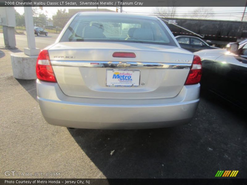 Silverstone Metallic / Titanium Gray 2008 Chevrolet Malibu Classic LT Sedan