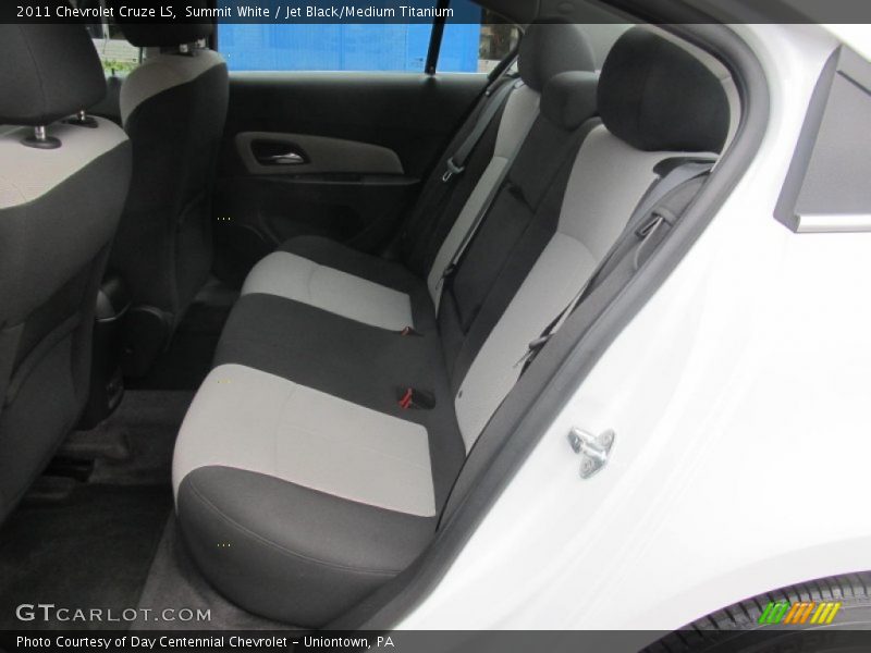 Summit White / Jet Black/Medium Titanium 2011 Chevrolet Cruze LS