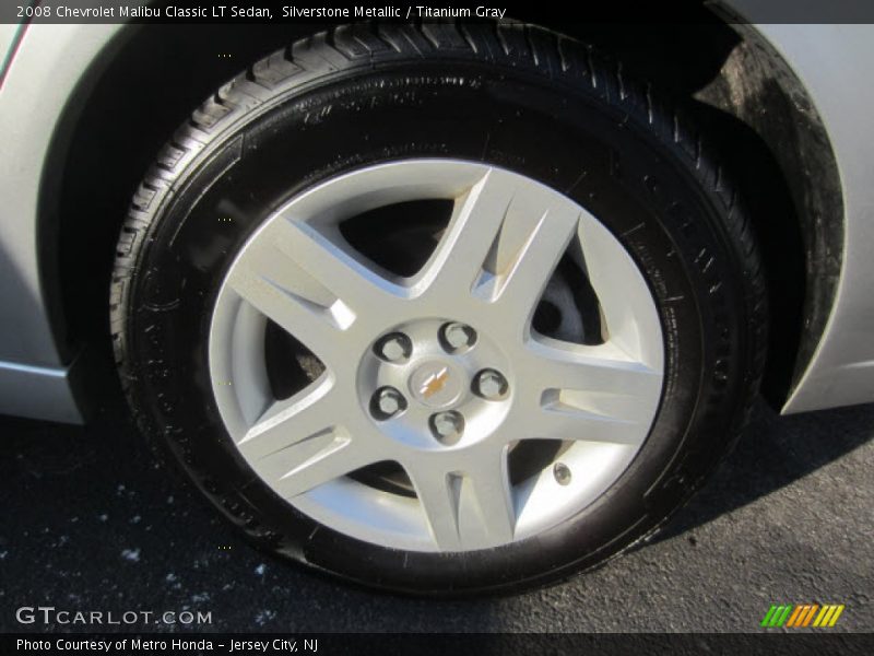 Silverstone Metallic / Titanium Gray 2008 Chevrolet Malibu Classic LT Sedan