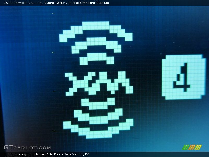 Summit White / Jet Black/Medium Titanium 2011 Chevrolet Cruze LS