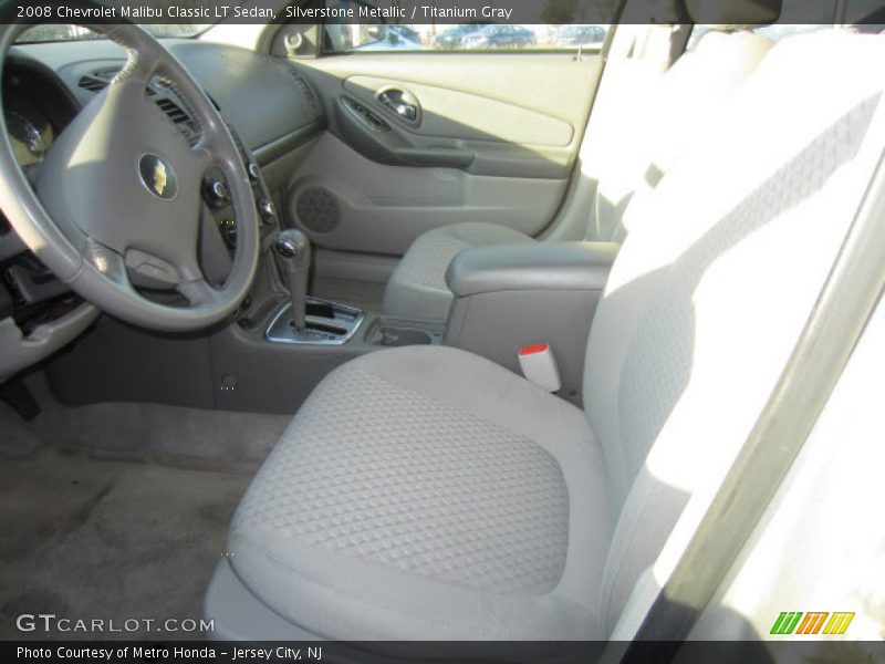 Silverstone Metallic / Titanium Gray 2008 Chevrolet Malibu Classic LT Sedan