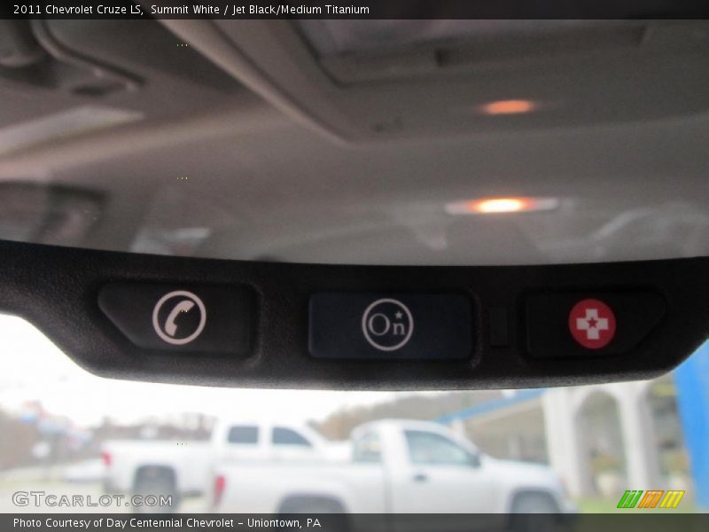 Summit White / Jet Black/Medium Titanium 2011 Chevrolet Cruze LS