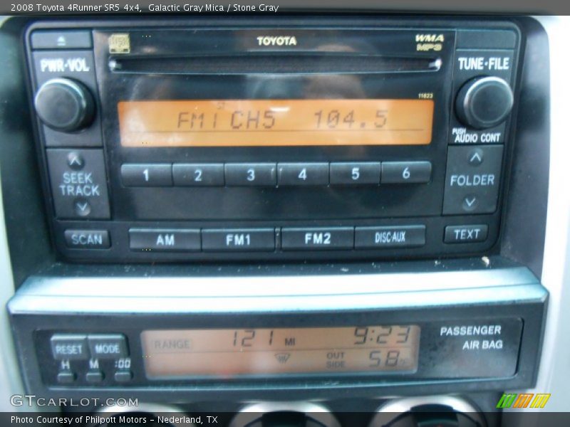 Galactic Gray Mica / Stone Gray 2008 Toyota 4Runner SR5 4x4