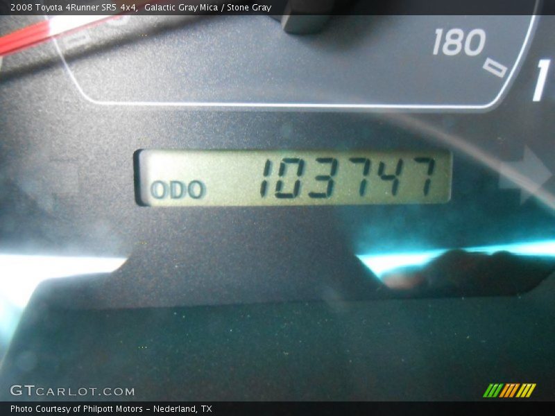 Galactic Gray Mica / Stone Gray 2008 Toyota 4Runner SR5 4x4