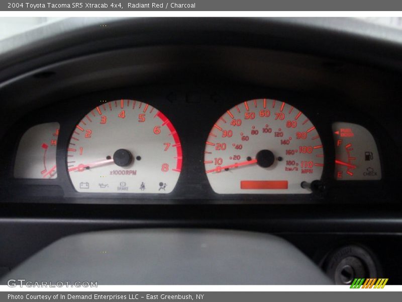  2004 Tacoma SR5 Xtracab 4x4 SR5 Xtracab 4x4 Gauges