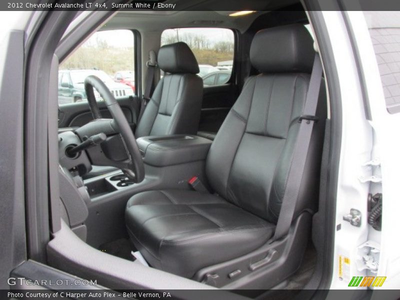 Summit White / Ebony 2012 Chevrolet Avalanche LT 4x4