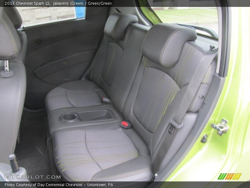 Rear Seat of 2013 Spark LS