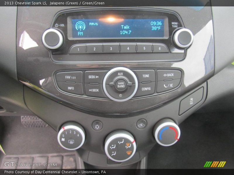 Controls of 2013 Spark LS