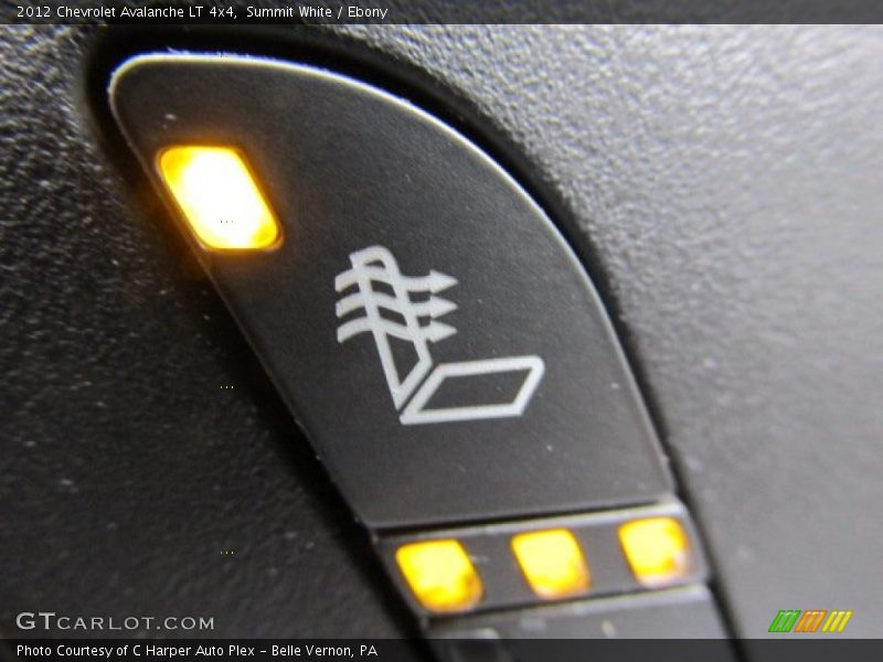 Summit White / Ebony 2012 Chevrolet Avalanche LT 4x4