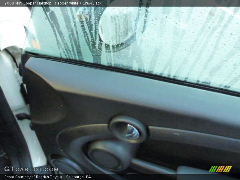 Pepper White / Grey/Black 2008 Mini Cooper Hardtop