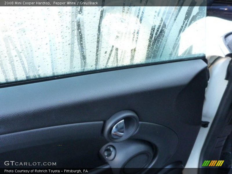 Pepper White / Grey/Black 2008 Mini Cooper Hardtop