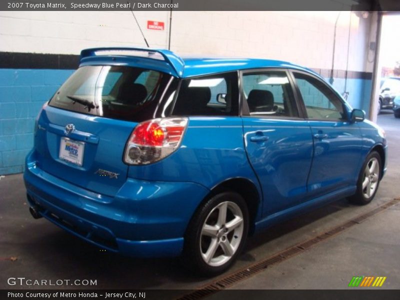 Speedway Blue Pearl / Dark Charcoal 2007 Toyota Matrix