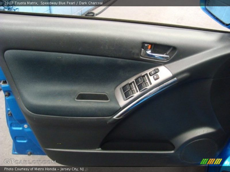 Speedway Blue Pearl / Dark Charcoal 2007 Toyota Matrix