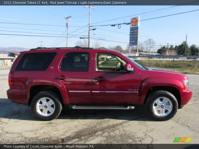Red Jewel Tintcoat / Light Cashmere/Dark Cashmere 2011 Chevrolet Tahoe LT 4x4