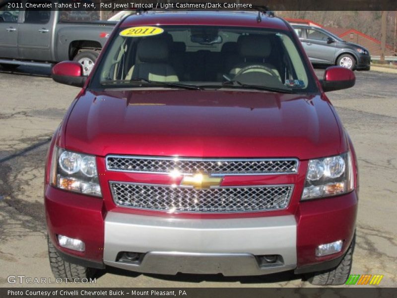Red Jewel Tintcoat / Light Cashmere/Dark Cashmere 2011 Chevrolet Tahoe LT 4x4