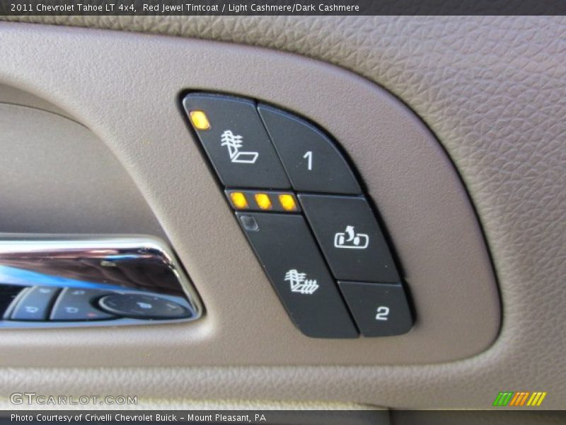Red Jewel Tintcoat / Light Cashmere/Dark Cashmere 2011 Chevrolet Tahoe LT 4x4