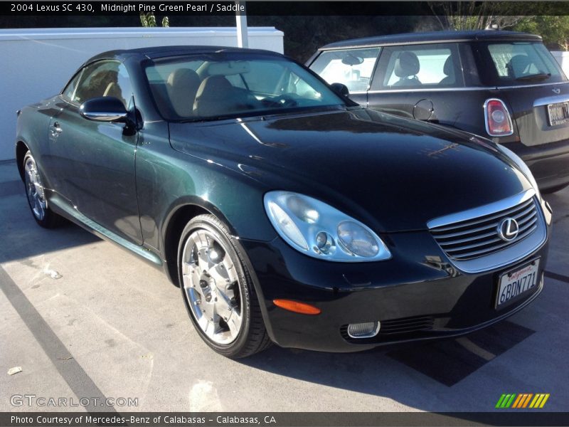 Front 3/4 View of 2004 SC 430