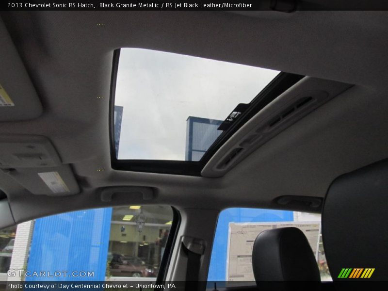 Sunroof of 2013 Sonic RS Hatch